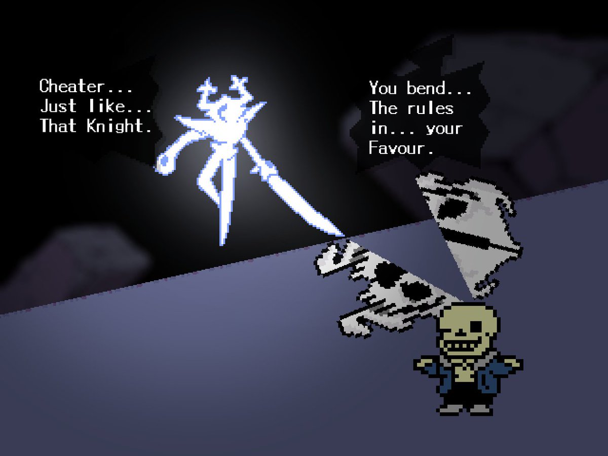 PerseveredDT's tweet photo. *Kaizo Knight pushes back against the blast as he prepares something...!* https://t.co/XauNWCngNe