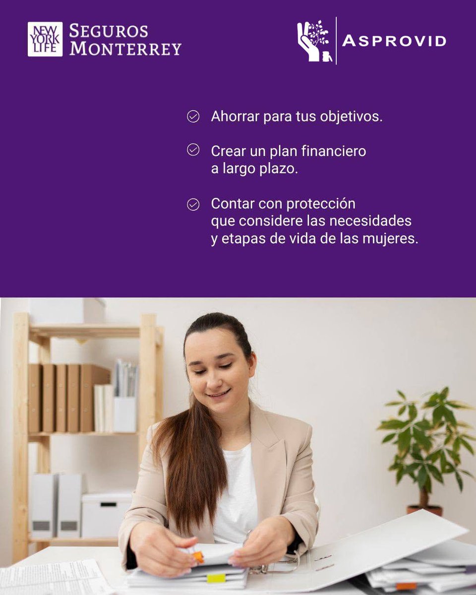 asprovid's tweet photo. Hablar de dinero también es una forma de aprender y crecer. ¿Qué consejo financiero le darías a otra mujer que quiere empezar a planificar su futuro? Déjalo en los comentarios.👇 https://t.co/BUGxXymHpw