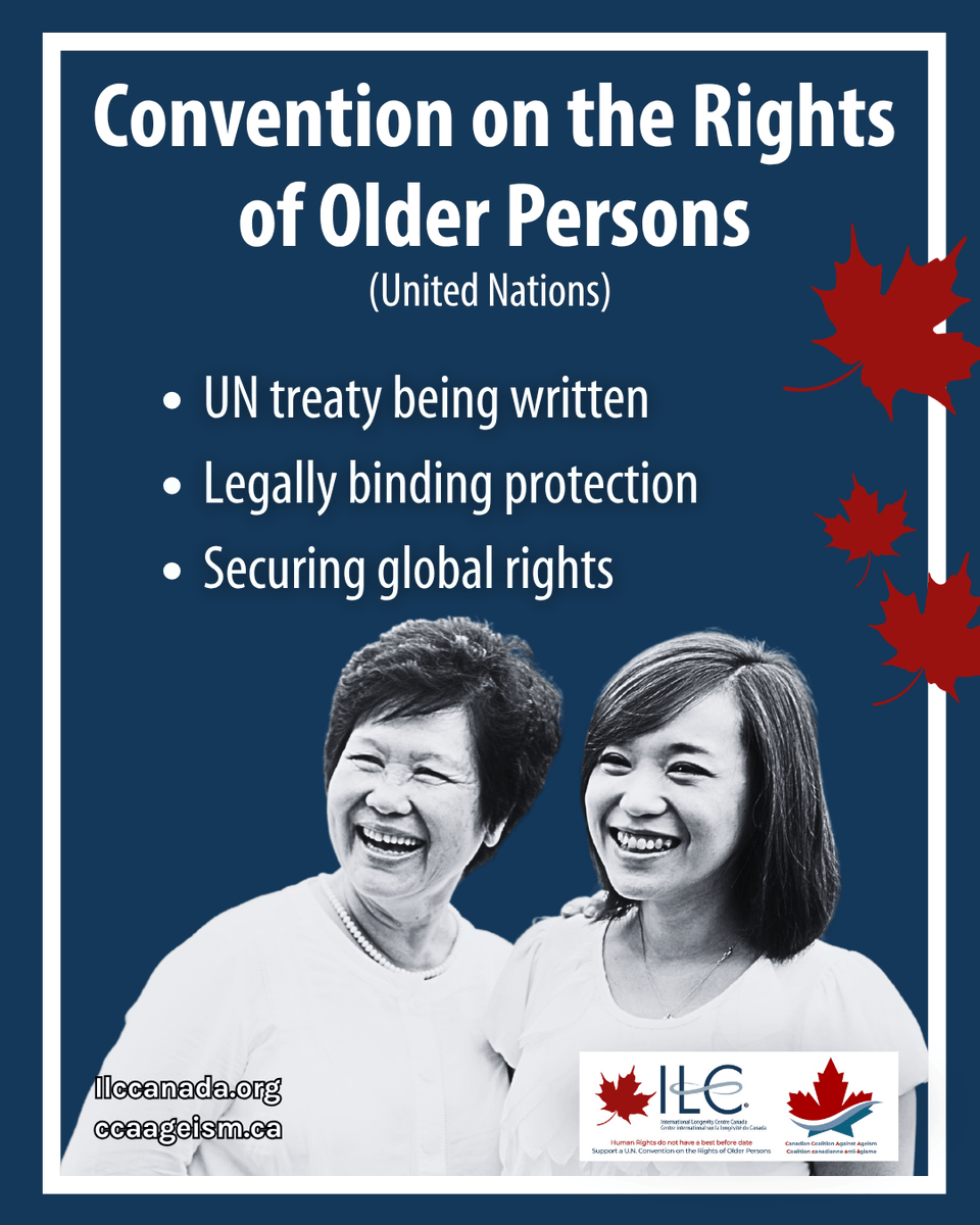 ILCCanada's tweet photo. History is in the making! The United Nations is actively writing a legally binding Convention on the Rights of Older Persons. ILC-Canada is on the global stage, ensuring Canadian voices help shape this essential human rights treaty. 🇺🇳⚖️ #UNConvention #HumanRights https://t.co/EnOyECR30r