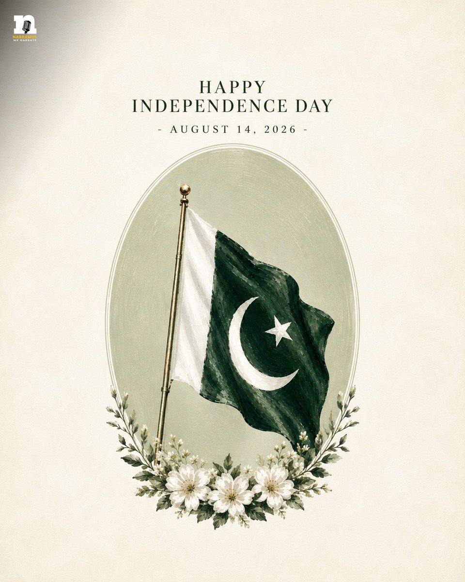 narramuss's tweet photo. 🇵🇰✨

From the sacrifices that won our freedom to the dreams shaping our future - may Pak always rise with courage, unity, &amp; hope

Happy Independence Day!

#PakistanIndependenceDay #14August #Pakistan #IndependenceDay #PakistanZindabad https://t.co/lx74XhiXkP