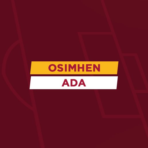 forzacimbom's tweet photo. An itibarıyla Galatasaray’ın forvet hattı: 

🔸Victor Osimhen
🔸Ada Yüzgeç https://t.co/DCqkyYzP1X