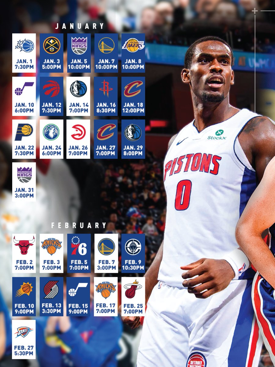 DetroitPistons's tweet photo. 2026-27 season loading...

Grab your tickets here: https://t.co/iT3ZOC4XsP https://t.co/EqG6XNOC59