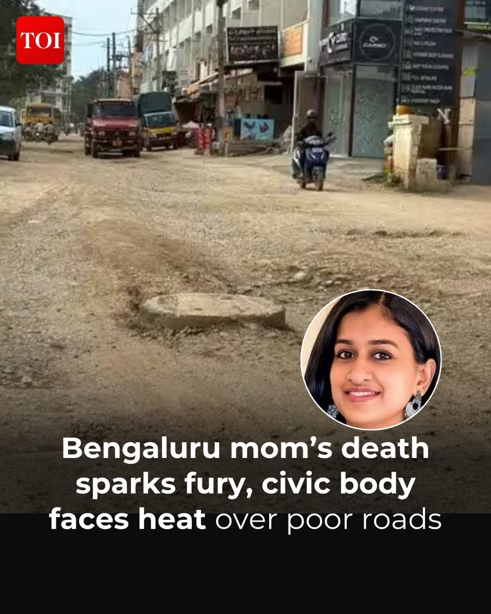 narayankulkarni's tweet photo. A 32-year-old Bengaluru woman left for work.

She never came home.

Not because Bengaluru doesn't have money.

But because somewhere along the way, basic infrastructure stopped being basic.

Her name was Medha Akarsh.

An EPFO employee.

A wife.

And the mother of a 3-year-old child.

She was reportedly just around 3 km from home when the two-wheeler she was travelling on lost control on a damaged, slushy stretch of Ananth Nagar Main Road.

She fell.

A goods vehicle ran over her.

She died.

And now comes the question Bengaluru needs to ask:

Was this merely a road accident?

Or was it the final consequence of years of civic neglect?

Residents say the road had been in terrible condition for years.

Complaints were allegedly made.

Roads were dug.

Repairs happened.

Roads deteriorated again.

And people continued navigating them every single day.

Until one journey became someone's last.

But there is a much bigger question here.

In 2023, the Congress government came to power in Karnataka with its five guarantee schemes.

There is nothing inherently wrong with welfare.

A government absolutely has a responsibility to support people who genuinely need help.

But welfare also has an opportunity cost.

And we now have an uncomfortable number from India's own auditor.

The CAG found that higher allocation towards the guarantee schemes reduced Karnataka's infrastructure spending by ₹5,229 crore in 2023–24.

Read that again.

₹5,229 crore less for infrastructure.

The five guarantees are expected to cost approximately ₹51,286 crore in 2026–27 alone.

This isn't an argument for abolishing welfare.

It is an argument for asking:

Where should the line between welfare and development be drawn?

Because taxpayers need both.

A woman travelling free on a bus is welfare.

A family receiving support is welfare.

Free electricity can provide relief.

But…

A road that doesn't kill you is also welfare.

A functioning footpath is welfare.

A drain that prevents a road from becoming a death trap is welfare.

A streetlight that works is welfare.

And infrastructure benefits everyone — rich, poor, taxpayer and beneficiary alike.

To be fair, Karnataka is spending on infrastructure.

The 2026–27 Budget proposes ₹71,924 crore of capital outlay, and Bengaluru has been allocated thousands of crores for infrastructure projects.

So perhaps the problem isn't simply:

“There is no money.”

The more disturbing possibility is:

We are spending enormous amounts of money — and citizens still cannot get a safe road outside their homes.

Which brings us to accountability.

Who maintained Ananth Nagar Main Road?

Who was the contractor?

When was it resurfaced?

How much taxpayer money was spent?

Who inspected the work?

Who signed the completion certificate?

How many complaints were received?

And what happened to them?

Because after every Bengaluru road tragedy, we seem to follow the same ritual.

Accident.

Outrage.

Officials visit.

Potholes get filled.

Photos get taken.

And everyone moves on.

Until the next citizen dies.

This should not become a Congress-vs-BJP argument either.

Governments change.

The taxpayer doesn't.

The party occupying Vidhana Soudha has one fundamental responsibility:

Collect our taxes.

Spend them wisely.

And provide functioning public infrastructure.

Karnataka's government must therefore answer a difficult question:

Can we afford ₹50,000+ crore every year on guarantees while basic civic infrastructure remains dangerously inadequate in parts of the state?

Maybe the answer is yes.

But then citizens have every right to demand that the government demonstrate how it will fund both.

Because guarantees win elections.

Infrastructure rarely does.

Nobody cuts a ribbon when a pothole is repaired properly.

Nobody holds a rally because a drain works.

Nobody puts up a giant poster because a road lasted ten years.

But these boring things are what governments are actually supposed to get right.

Medha Akarsh was someone's daughter.

Someone's wife.

And a three-year-old child's mother.

Tomorrow the person navigating that broken road could be any of us.

Perhaps Karnataka needs one more guarantee.

Not another ₹2,000.

Not another subsidy.

Just this:

“If you pay taxes and step out of your house, the road shouldn't kill you.”

That shouldn't be a political promise.

It should be the minimum standard of governance.

#Bengaluru #Karnataka #Infrastructure #RoadSafety #Taxpayers #Governance #Accountability