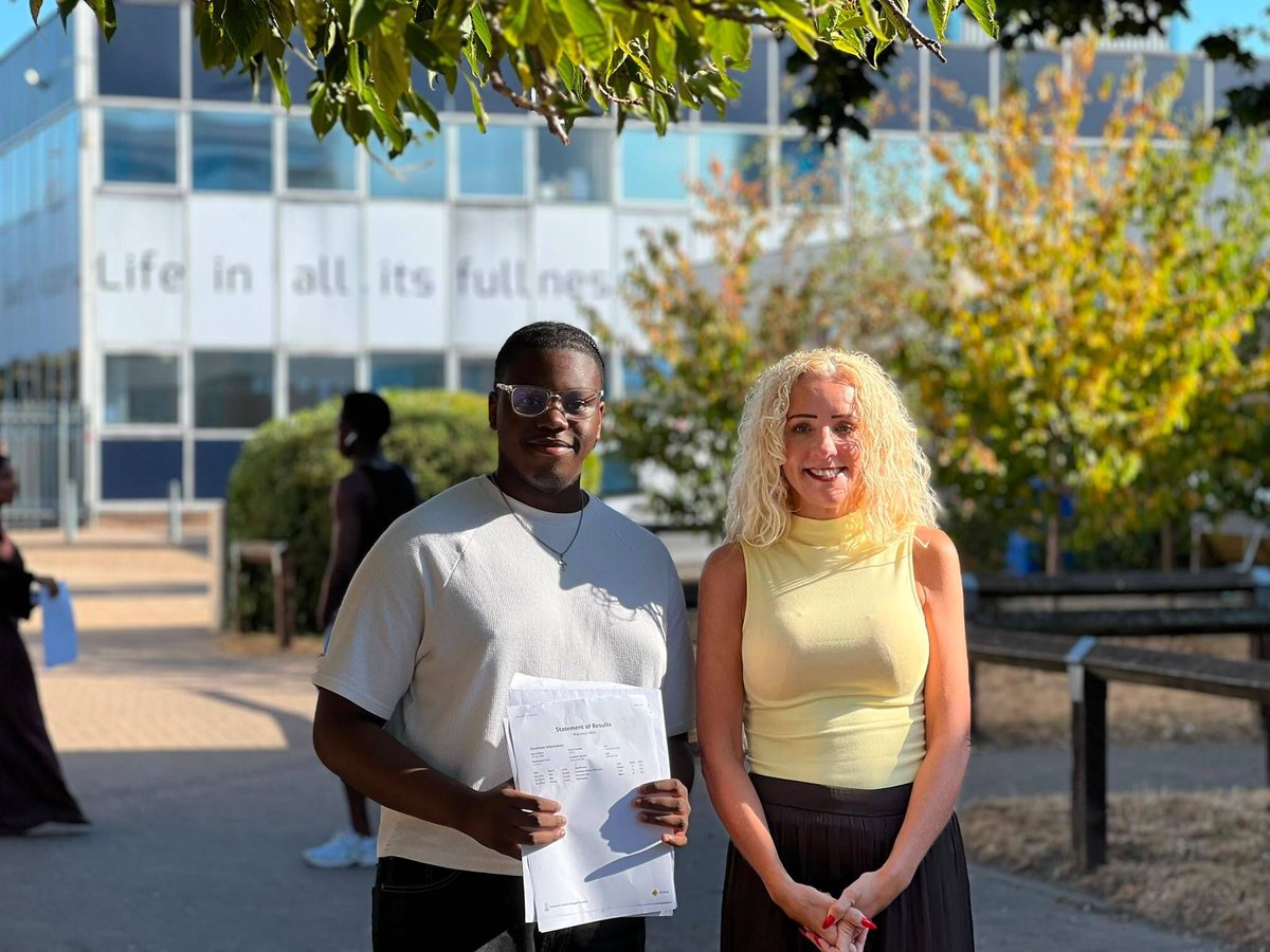 UnitySchoolsP's tweet photo. Students across our sixth form campuses have today been celebrating their post-16 results.

For a full round-up, please visit https://t.co/PeWDQehMKW .

We would like to congratulate all students picking up their results today and wish them all the very best going forward. https://t.co/qP4WksCMGL