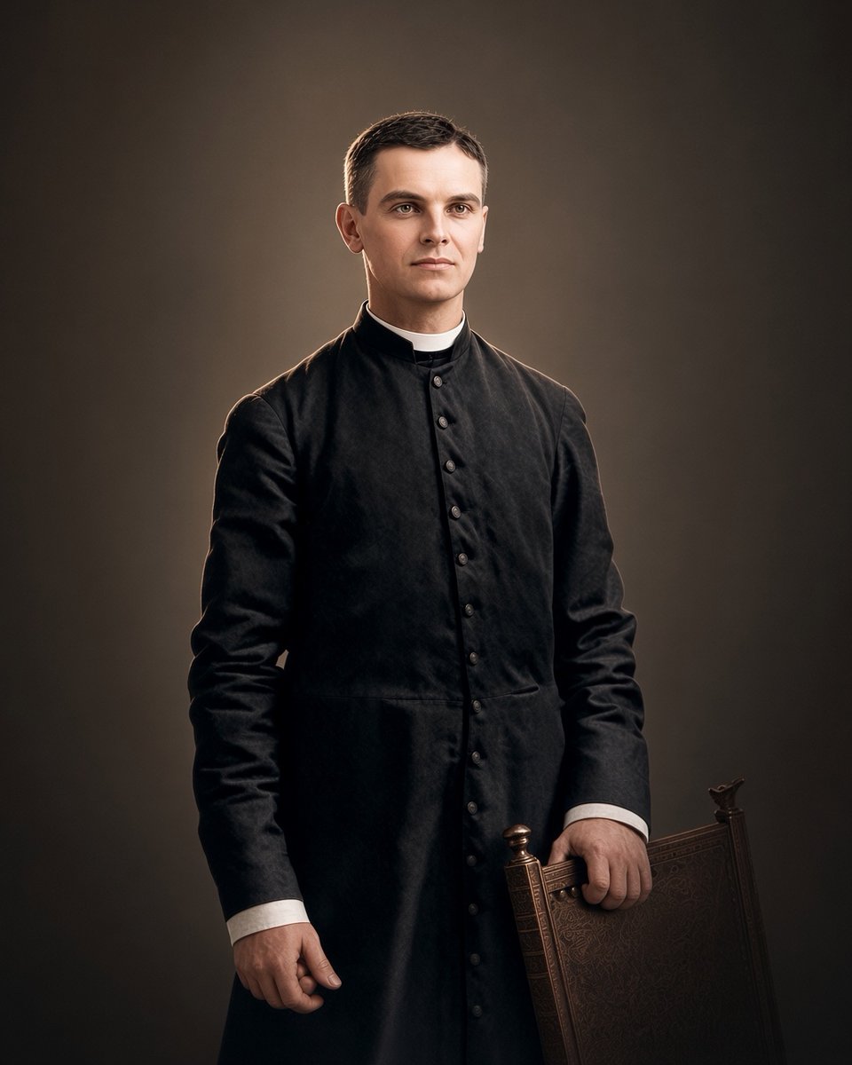 BpRobertReed's tweet photo. Parish priest par excellence, model of daily blue-collar holiness worth our imitation at @SJSBoston. Ordinary yet heroic, whose quiet, faithful care—of the sick, imprisoned, orphans, immigrants, families, and founder the Knights of Columbus @KofC 

Blessed Michael McGivney, pray for us!