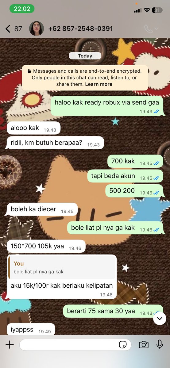 queed's tweet photo. HELP RT SCAMMER ROBUX NICK AUFA
qris atas nama MITRABL819021 hati hati orangnya masih berkeliaran sampe sekarang, gonta ganti nomor dan akun https://t.co/pN4JfbEW9v