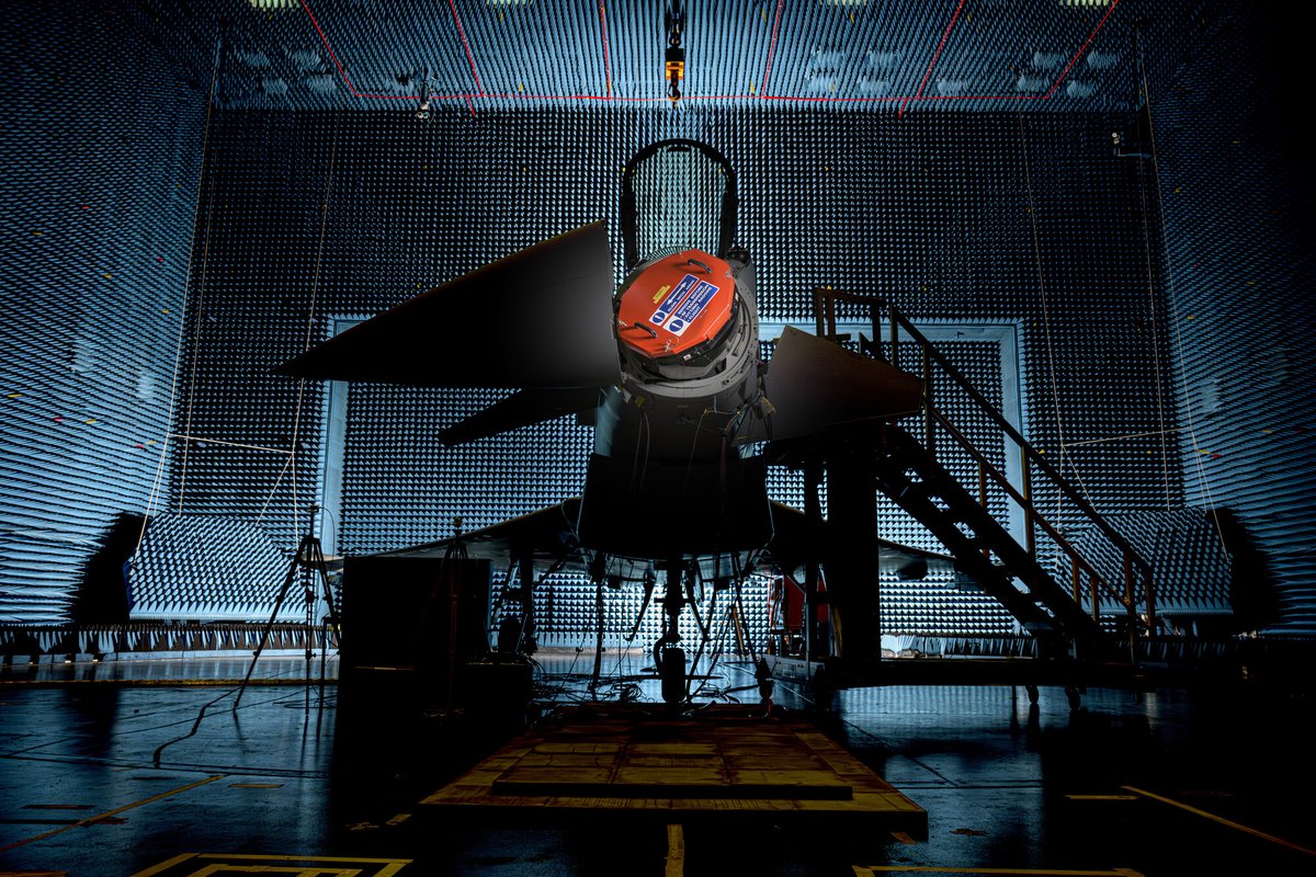 BAESystemsAir's tweet photo. From the first flight of the UK’s last combat air technology demonstrator, the EAP, forty years ago, Typhoon was built to constantly evolve.

Today its electronic warfare capabilities are constantly evolving, enabling pilots to detect, identify and counter emerging threats at speed. 

Together with our @eurofighter Typhoon partners Leonardo, we are developing a next generation radar to ensure @RoyalAirForce pilots are protected in the future battlespace.

Learn how we’re electrifying Typhoon: https://t.co/dfAVjcbHHD