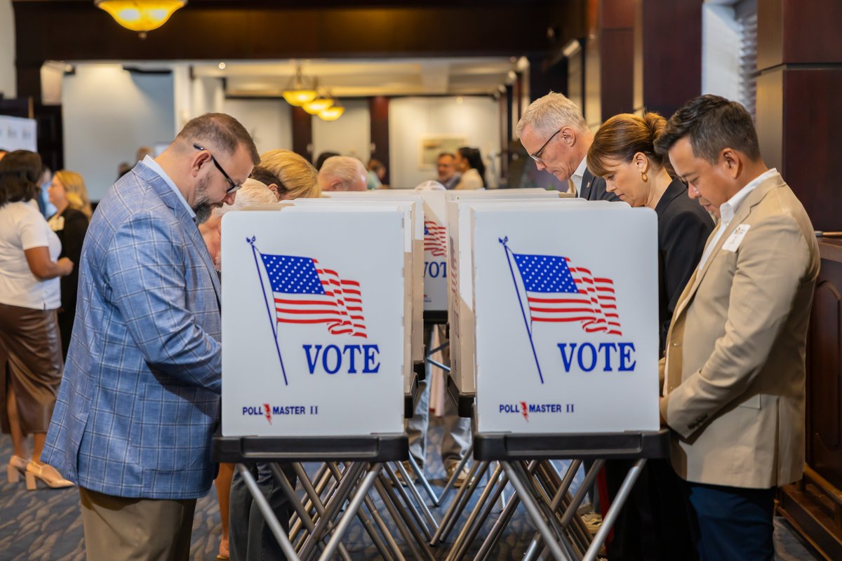 TB_Chamber's tweet photo. This week, we hosted our 2026 Political Hob Nob. A full recap and the straw poll results are posted on our website here: https://t.co/uFaReoNZFf https://t.co/e8h6vWtkLi