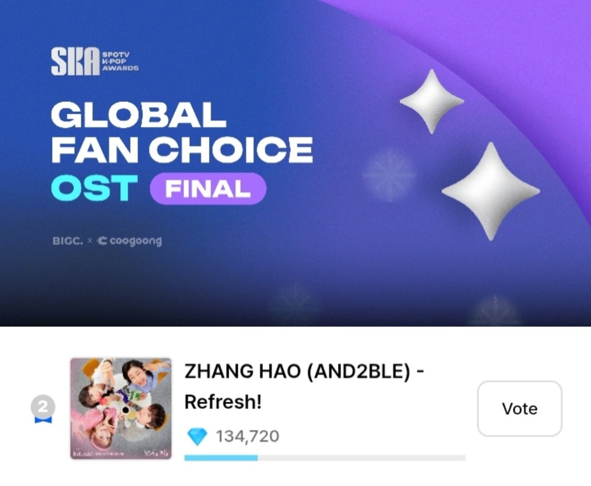 ZHANGHAOVOTE's tweet photo. 🚨 URGENT: SKA

ROSINs & N:DCLO,
We cannot afford to slow down 🚨 

Our strong opponent has officially confirmed their participation in SKA - Global Fan Choice [OST] poll, with fans from various countries united to challenge us.

‼️WE must strengthen our position NOW‼️

If you have any means to donate, please do so ASAP.

We also urge ROSINs to MULTIPLY our efforts in collecting votes.

SKA is a continuation of CCMA—a poll that gave us one of our most precious memories: Zhang Hao’s first solo trophy as an Idol

Let’s fight together to create another unforgettable moment! 🩷 

Collect | Donate | Promote

-ZHANGHAOVOTE