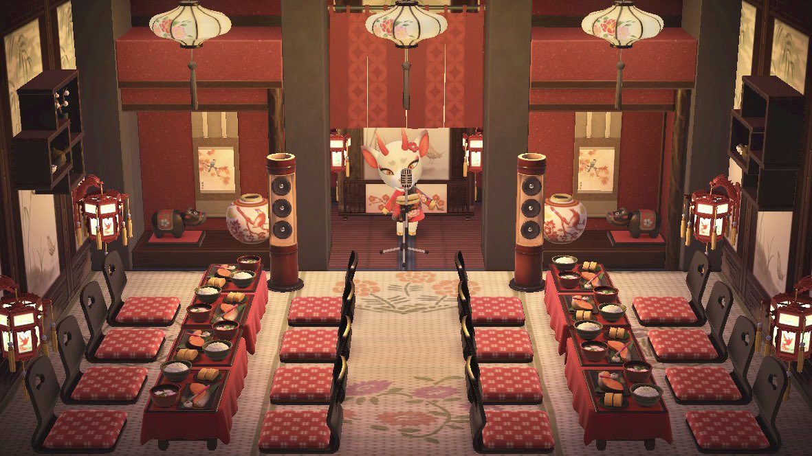 ac_95316's tweet photo. よしの🪭和風なステージで心の歌を🎙️

#あつまれどうぶつの森 #ハピパラ
#あつ森 #AnimalCrossing #ACNH
#AnimalCrossingNewHorizons https://t.co/JrFCMSTNOc