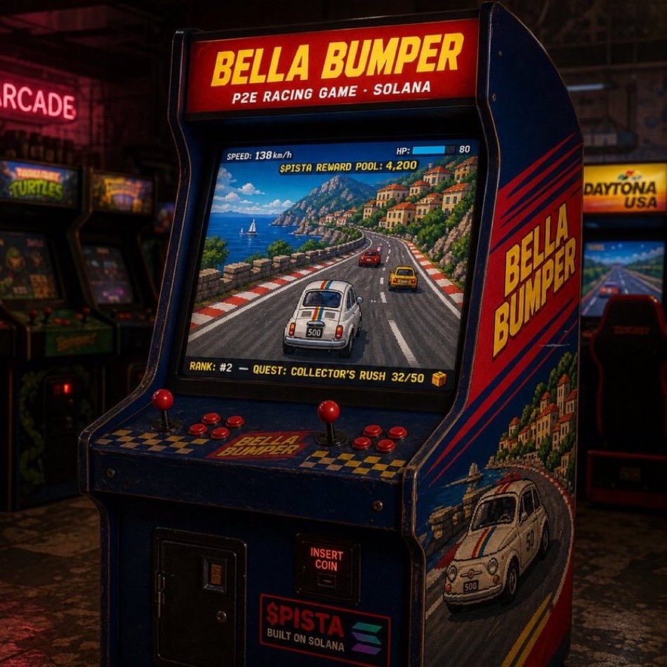 areusureguys's tweet photo. @SolanaHub_ $PISTA for the most demanding gamers

@playbellabumper #P2E https://t.co/jZDEeSyfaQ