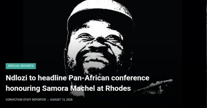 ConvictionZA's tweet photo. Graça Machel, Samora Machel Jr and Dr Mbuyiseni Ndlozi will join scholars, veterans and youth leaders in Makhanda for a major Pan-African symposium on liberation and decolonial futures.

#Machel #PanAfricanism #Decolonisation #Ndlozi #RhodesUniversity #Makhanda https://t.co/IlMudRExnF