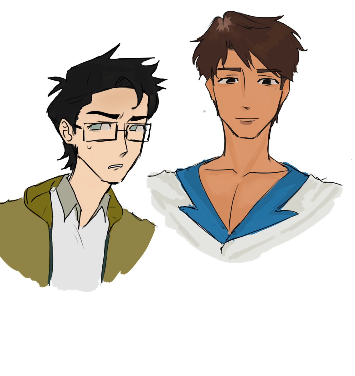zhurnima's tweet photo. I drew an outfit for them
I was too lazy to finish😭😤

#samcer #disventurecamp 
#spencer #sam https://t.co/DXREkMm50T