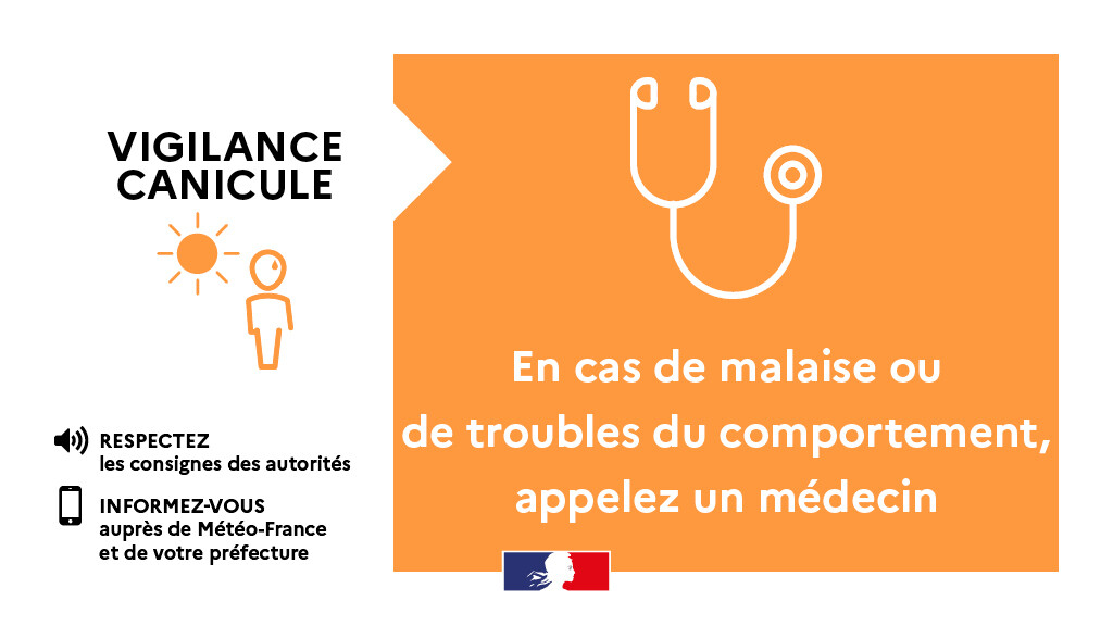 Image de Préfet de Normandie et de la Seine-Maritime - #Canicule | Vigilance orange 🟠 maintenue en #SeineMaritime 🌡️

Météo-France maintient la Seine-Mar