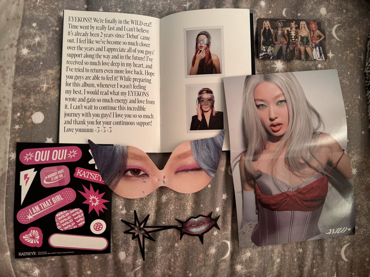 meedfield's tweet photo. Katseye Wild, Yoonchae version arrived early😭🫰 bel air is my favourite of the new songs #katseye #katseyewild https://t.co/OcSBnf6uCm