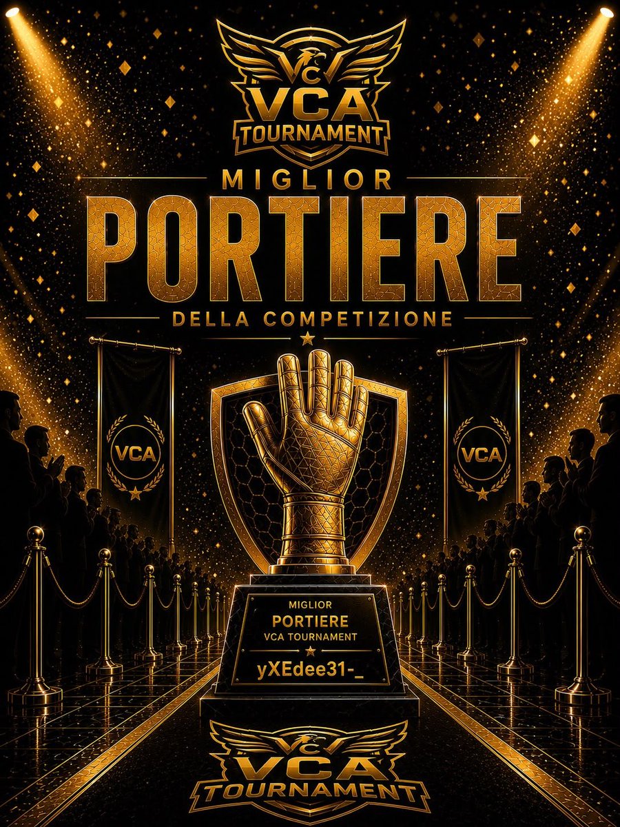 VCA_Group_eSp's tweet photo. _Ringraziamo tutti club che hanno partecipato al nostro evento e non vediamo l’ora di rivedervi lottare per il premio finale, ci si becca alla prossima edizione._
~VCA TOURNAMENT
#Proclub #eLUDO #easports #tournament #houseofproclub #Proclubitalia https://t.co/vo94kvN1C5