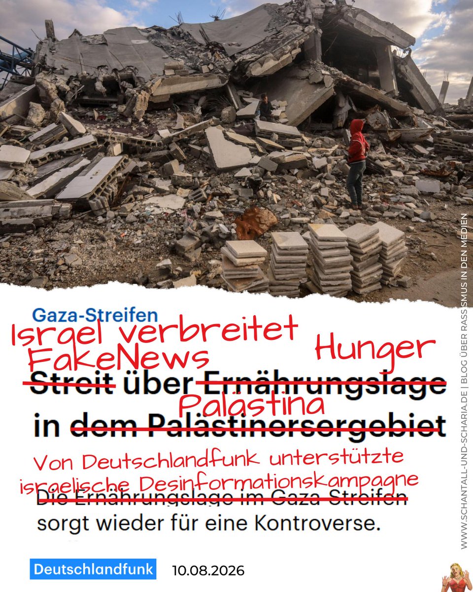 goldi's tweet photo. Israel verbreitet (mal wieder) Lügen über eine Hilfsorganisation (diesmal @unicef) und der @DLF hilft (mal wieder) dabei. https://t.co/gfhhoZUVec