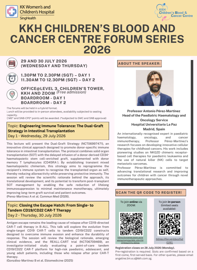 antonioper_mar's tweet photo. Incredible week at the KK Women's and Children's Hospital (KKH) Children's Blood and Cancer Centre #Singapore, where I served as an International External Advisory Board member for the Pediatric Cancer Center and delivered two lectures on advanced therapies https://t.co/Sb713bAyfo