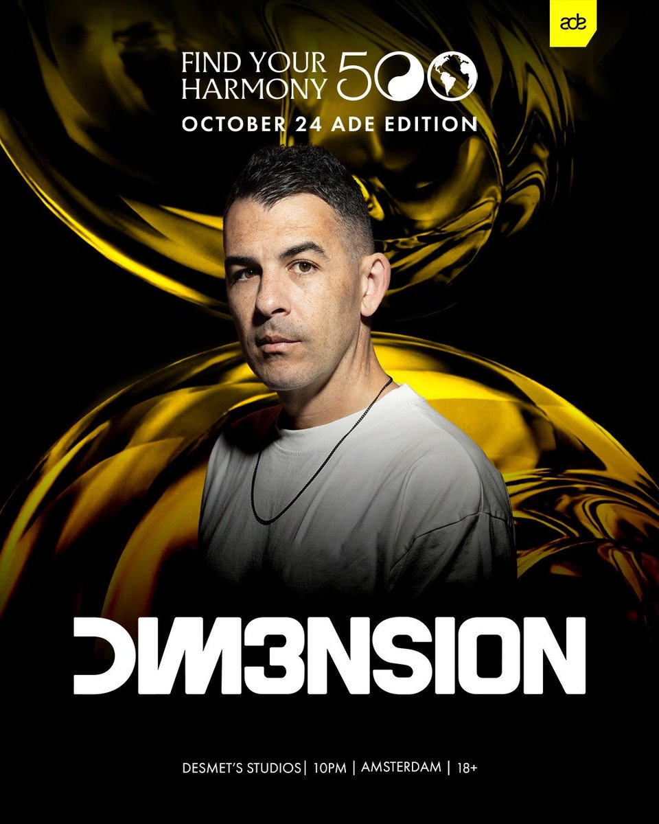 DIM3NSIONMUSIC's tweet photo. Happy to announce I will be playing @fyh_official 500th during its ADE edition next october 24th!

Ser you there! 💥 https://t.co/dOmCv7aGiW