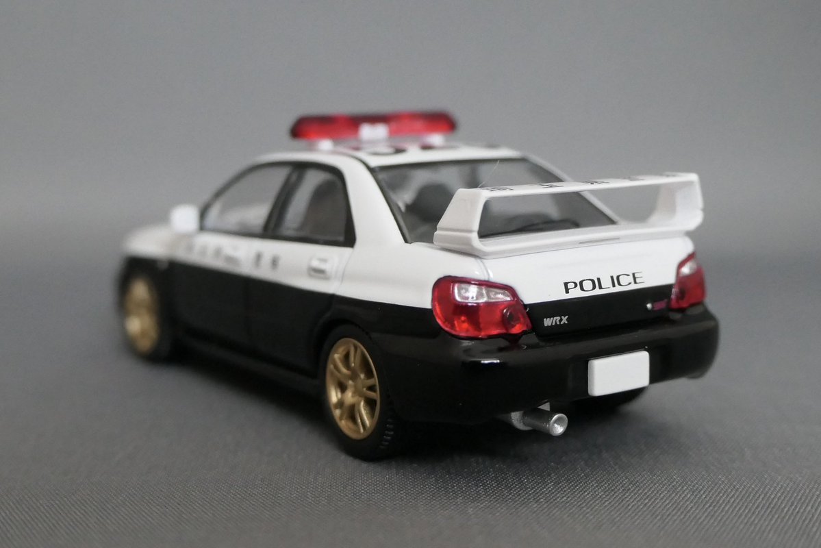 tsuyope_apy's tweet photo. トミカリミテッドヴィンテージネオ「インプレッサ WRX STi パトロールカー（埼玉県警察）」
GDB涙目のパトカーです。
スケールは1/64
フロントグリルの警告灯は好みで自分でつけるのですが、上手く出来る自信がないので付けていません💦
#tlvneo #wrx  #ミニカー https://t.co/CWdiphTMB8
