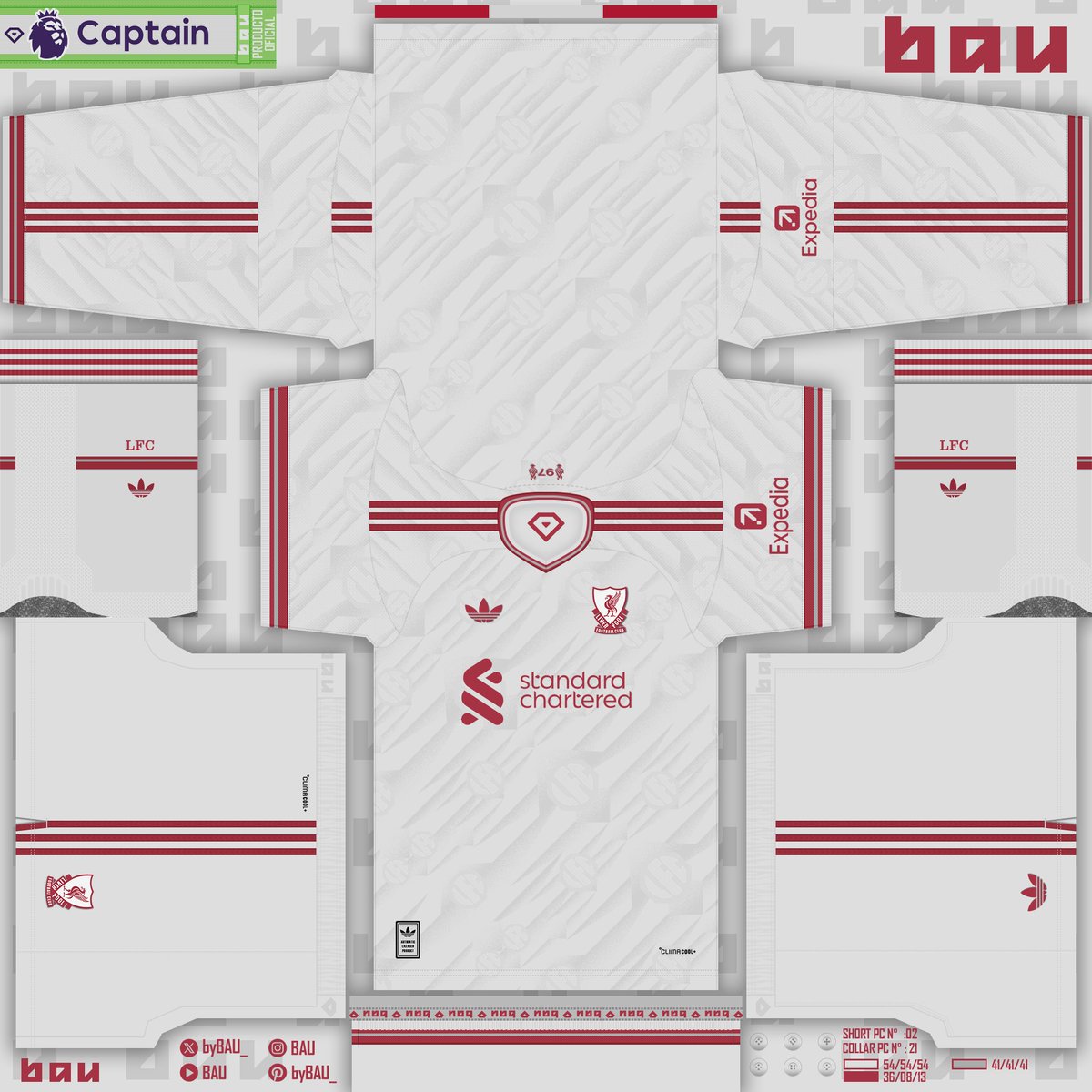 byBAU_'s tweet photo. LIVERPOOL FC 2026-27 Kits 🔴⚪️⚫️
Home / Away / Third / Gks

@LFC 

#LIVERPOOL #PremierLeagueNaESPN #FIFACWC #YNWA #adidas #MesQueUnClub #PES2021 #eFootball #eFootballHUB #PS4share #patterns #LFC

>> Drive: https://t.co/e0SEIbIrqU https://t.co/PCLYEOCxsg