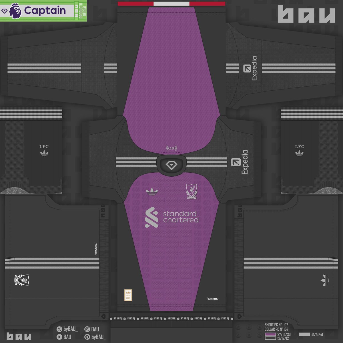 byBAU_'s tweet photo. LIVERPOOL FC 2026-27 Kits 🔴⚪️⚫️
Home / Away / Third / Gks

@LFC 

#LIVERPOOL #PremierLeagueNaESPN #FIFACWC #YNWA #adidas #MesQueUnClub #PES2021 #eFootball #eFootballHUB #PS4share #patterns #LFC

>> Drive: https://t.co/e0SEIbIrqU https://t.co/PCLYEOCxsg