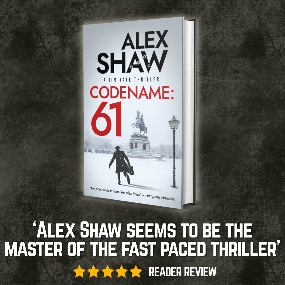 BoldwoodBooks's tweet photo. 'Great start to a new series' ⭐⭐⭐⭐⭐

Reader reviews are rolling in for #Codename61 by @alexshawhetman 🙌📖 Don't miss this edge-of-your-seat historical action thriller that people are loving! 

Out now, read it today! https://t.co/CP2SVQUryB https://t.co/92ZhQbTrhi