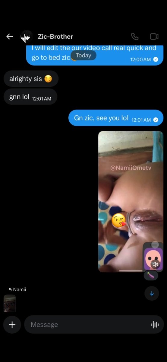 NamiiOmetv's tweet photo. Lil brother update Part 5: vc with my lil brother, i got so wet and did doggystyle for the first time.
#nsfwtwtًً 
(Guys the part 5 is for sale for $10)
(I’m selling it to 50 people only! It’s worth it, the video is 15m long) 
CASH APP ONLY! and only serious buyer thanks! https://t.co/Aly7ORuToE