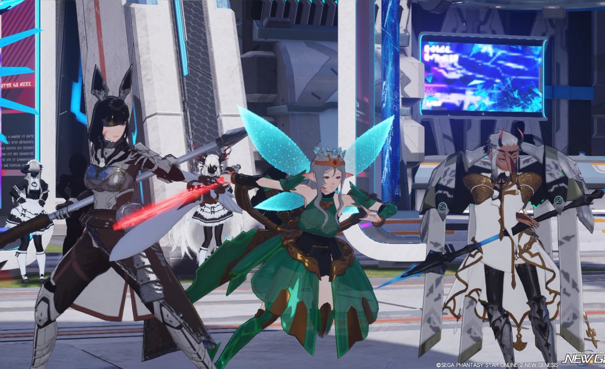 1OwLdQifyH8's tweet photo. #PSO2NGS_ ファンタジーの世界から3騎士登場 https://t.co/GLSoad61KH