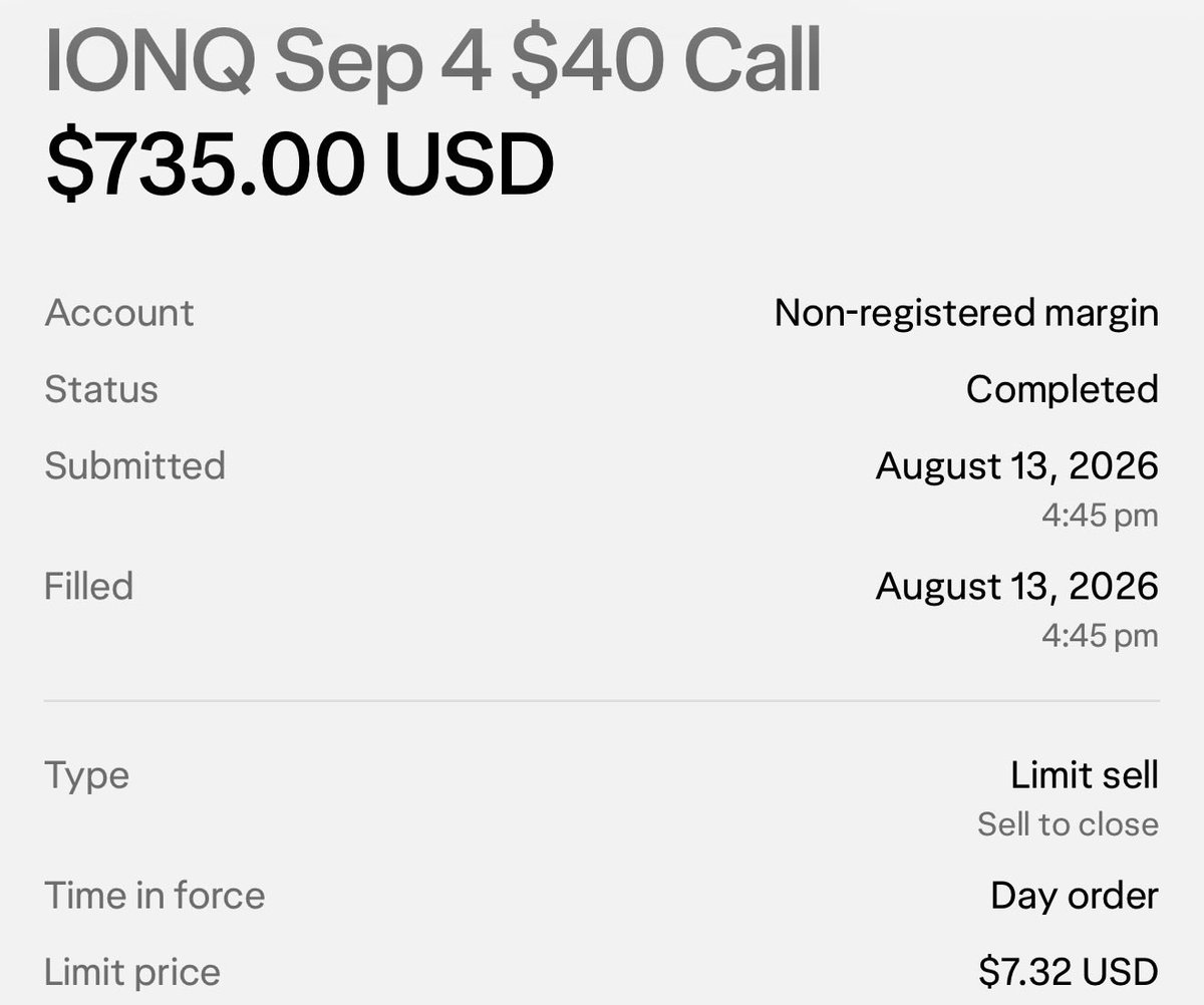 SirBaronPhoenix's tweet photo. $IONQ | Kontrati spot $47 seviyelerinde direnc bolgesindeyken, 60% kârla sattim. Zaten sonrasinda o bolgeden asagi sekti. Guzel ticaret oldu. https://t.co/LclU8WS70S