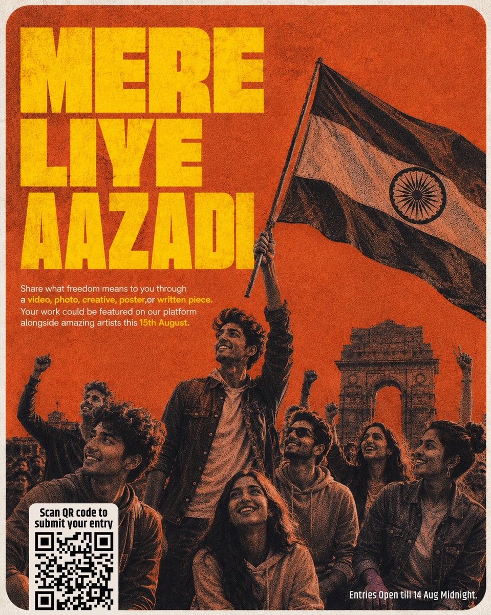 _YogendraYadav's tweet photo. What does freedom mean to you? 🇮🇳
Share your story: https://t.co/yQs73RM74v
#MeriAzadi https://t.co/YsLzrqJzUw