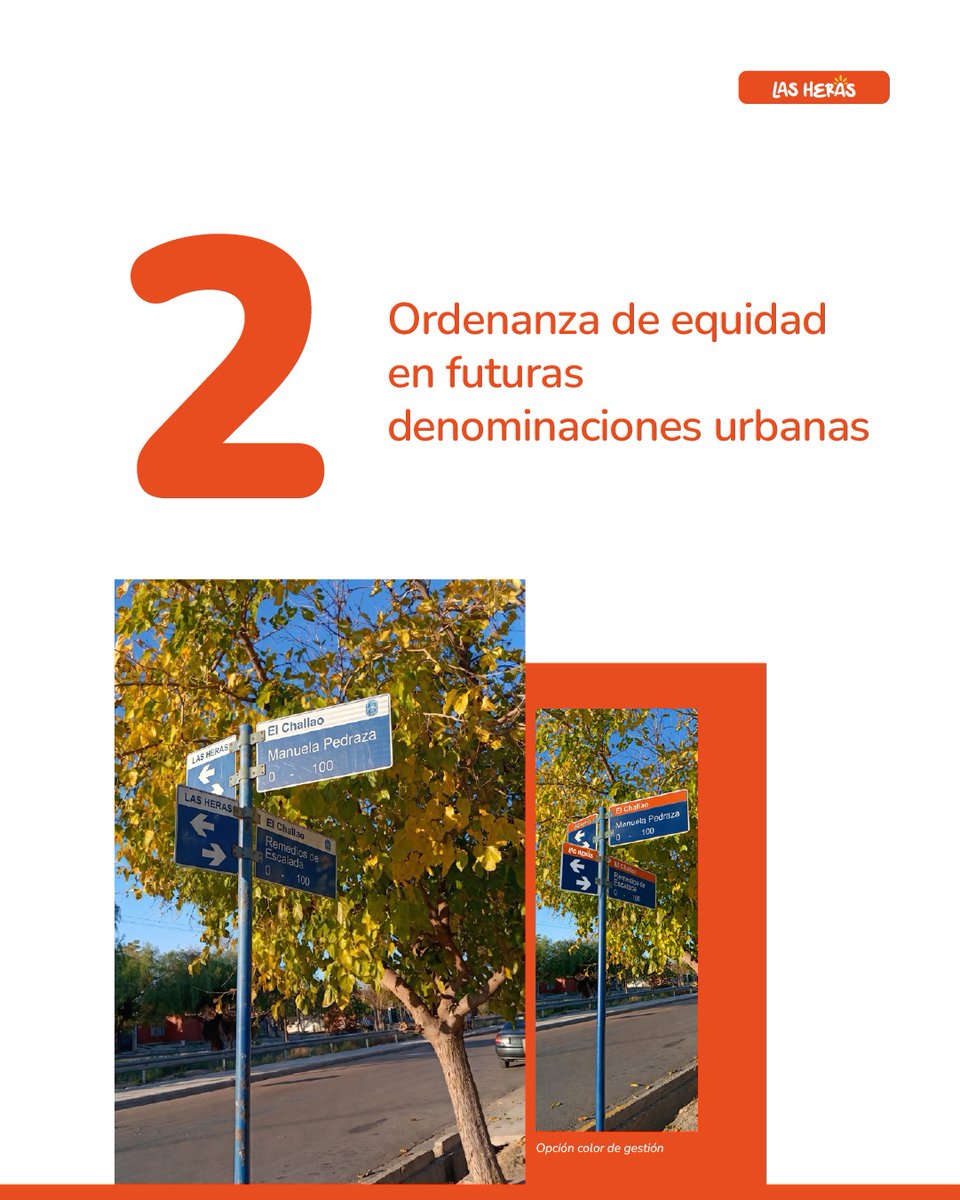 lopresti_lh's tweet photo. 1. Propondremos designar cuatro calles con nombres de mujeres destacadas, como Carmen Romero Beltrán, Margarita Malharro de Torres, María Victoria Gómez de Erice y Liliana Bodoc.
2. Impulsaremos una ordenanza para que, durante los próximos 50 años, las nuevas denominaciones de calles, plazas, parques y barrios respeten una paridad del 50% entre hombres y mujeres.
3. Convocaremos a estudiantes del programa Jóvenes de Montaña para que propongan un nombre femenino para el Centro Único de Licencias.
4. Presentaremos un proyecto de ley para extender este mismo criterio de paridad a toda la provincia de Mendoza.
No se trata de borrar nuestra historia, sino de ampliarla y reconocer también a las mujeres que construyeron Las Heras, Mendoza y nuestro país.