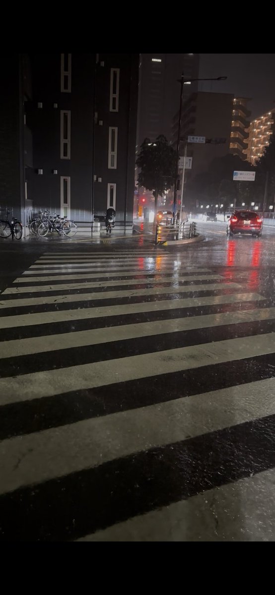 mugi_exvs's tweet photo. 信号落ちててえぐい
#千葉県　#土砂降り　#冠水　#千葉市
#大雨特別警報 https://t.co/3omo0s3GgV