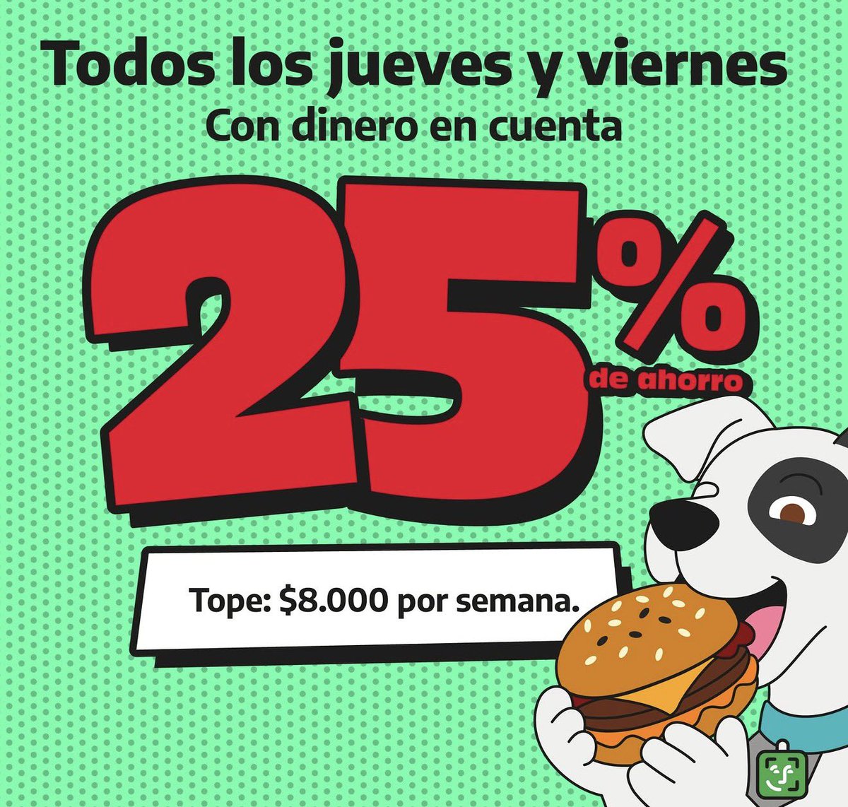 ahorraconana's tweet photo. Nuevo descuento!!!!
En MOSTAZA todos los JUEVES Y VIERNES con CUENTA DNI:
25% pagando con dinero en cuenta tope de devolución $8.000
30% pagando con NFC (solo Android) visa débito o crédito tope de reintegro $15.000
Acumulan con promos y cupones! https://t.co/3jR76ldSVt