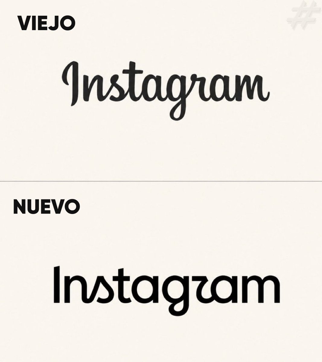 porktendencia's tweet photo. "Instagram":
Porque actualizó su logotipo con una nueva tipografía https://t.co/tl8CnlqmSR