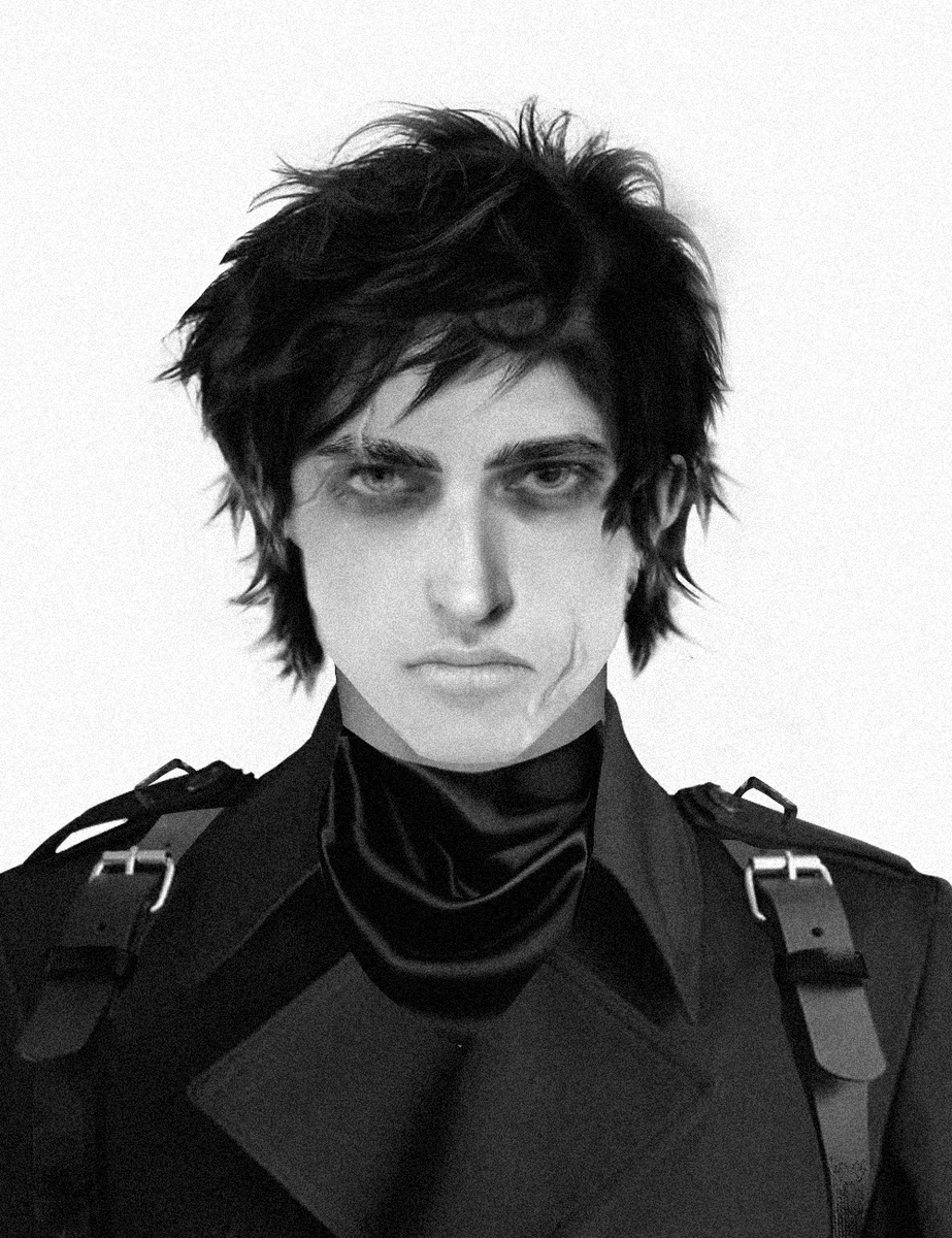 sonPDD7's tweet photo. Phew, that's sick. A little drop — a police sketch style portrait of Zheka Tern. There's also a version without the mask. I'll post the colored versions in the comments later https://t.co/7n2smR8uGF