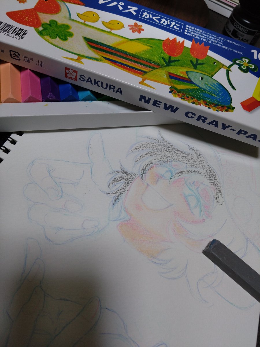 warabi94's tweet photo. まだ中身出来てないけど表紙描いてた https://t.co/8tjNMdFoht