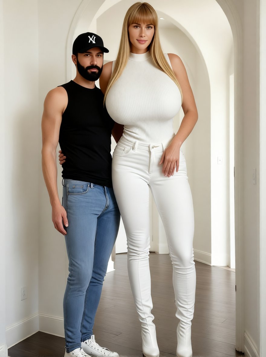 ValoraAmazon's tweet photo. #LegsForDay #HeightDifference #tallwoman https://t.co/jIFc5wmxdU