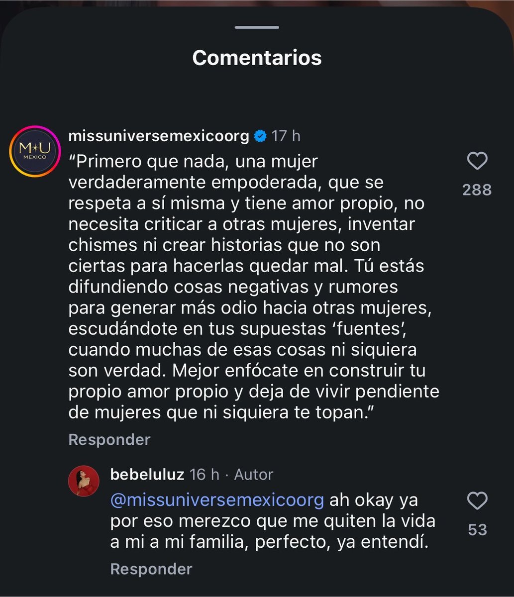 PopstarsMex's tweet photo. — La cuenta oficial de Instagram de  Miss Universo México muestra su apoyo a Kenia Os después de la campaña de desprestigio en su contra. https://t.co/uUfOoBHYv1