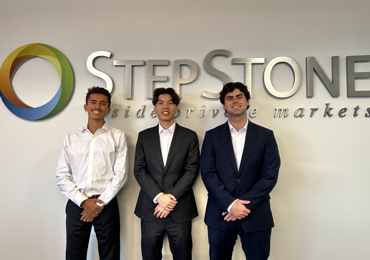 stepstonegroup's tweet photo. StepStone is excited to welcome the 2026 First Step cohort, the newest members of our full-time early careers program, as they embark on their professional journey with us.

Many of these talented individuals have already demonstrated exceptional capabilities during their time as interns, and we are excited to support their continued growth as they contribute to our ongoing success.

We look forward to seeing the impact they make across the firm and wish them a strong start as they begin this next chapter at StepStone!