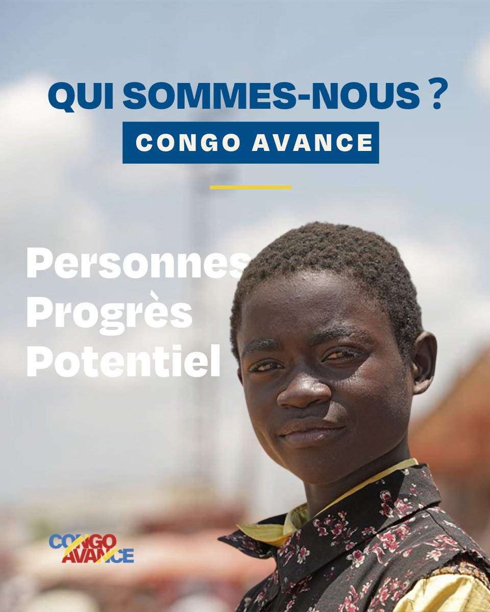 CongoAvance's tweet photo. Bienvenue sur Congo Avance.

Une plateforme média numérique dédiée aux histoires, aux progrès et au potentiel de la République démocratique du Congo. https://t.co/JizPmqvxGe