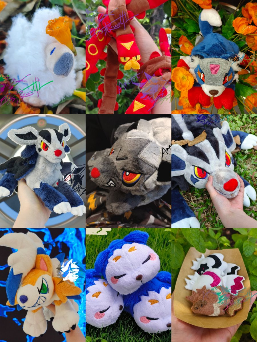 fanglangwolfL's tweet photo. I am a painter and handmade doll creator from China🇨🇳.  I will be posting many of my works here and also developing some free drawings. Welcome to follow me🩷.
Here are the works I have done before
#pokemon #digimon #Poochyena #Mightyena #Lycanroc #LOOGAMON #Handmade https://t.co/uqHubH9w95