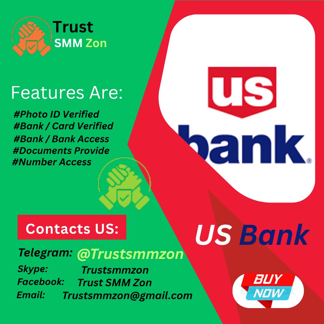 AndroaEva54536's tweet photo. Top 15 Verified Providers Offering US Bank Accounts Setup – 2026-27

Required Services:
Telegram-  @trustsmmzon
WhatsApp-  +1(740) 707-9845
Gmail-  trustsmmzon@gmail.com

#Ireland #singapur #Denmark #Kenya #Germany #Sweden #Italy #Isrile #Norway #canada #England #USA #UK https://t.co/0pgLqX5TTz