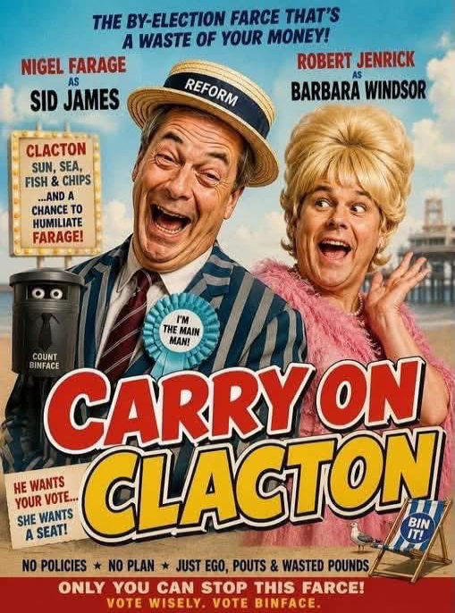Dr___H___Lekter's tweet photo. #VoteBinface #Clacton #ClactonByElection #Farage nige Reform UK The Establishment Vote Count BinFace
-
-
Parliamentary Standards Committee to RESUME investigation into nigel farage dodgy donations if he wins Clacton By-Election
#BinFarage
#ClactonBinDay #ClactonMakeYourVoteCount https://t.co/I2siABGUcH