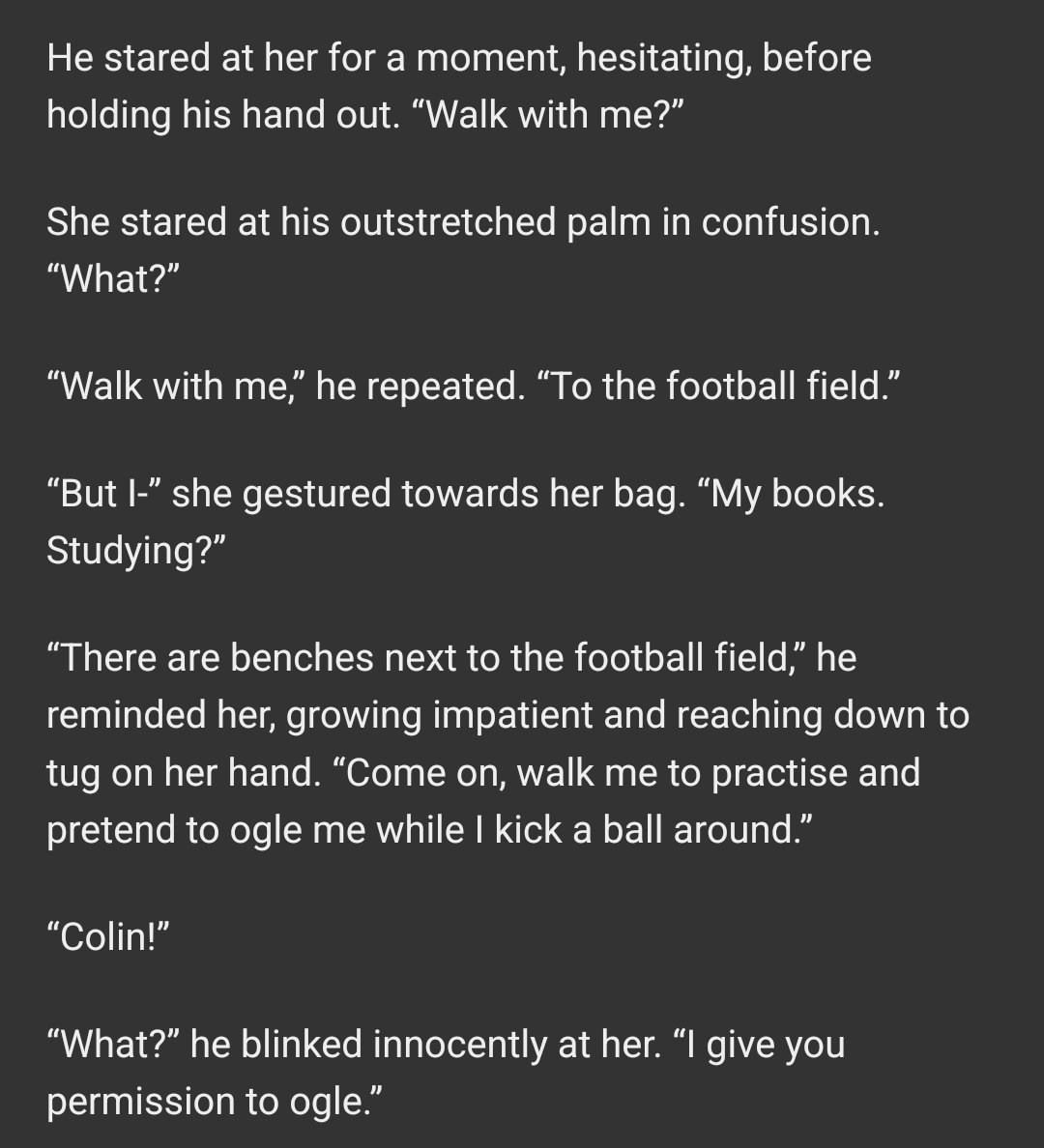 penelopecolinb's tweet photo. i wrote a polin to all the boys i loved before au last year. i personally think it's one of the best things i've ever written, but because i was so slow to update, it never grew quite as popular as i hoped

https://t.co/8wbDQhIHFM https://t.co/JMN6JHc0Rb