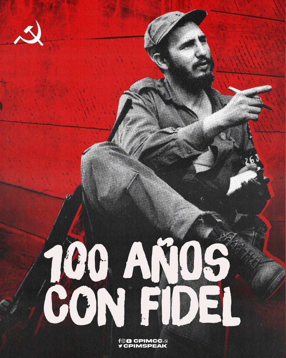AnzelRJ's tweet photo. 100 Años,
Con Fidel ✊ https://t.co/TOmR9bBEh9