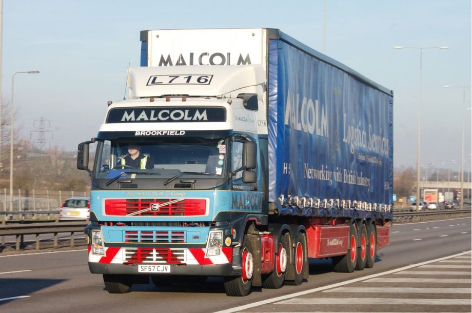 MalcolmGroup's tweet photo. 2008 - The Volvo FM was seen at Toddington on the M1 when its home base was Haydock. #ThrowbackThursday https://t.co/wplyI2jOkv