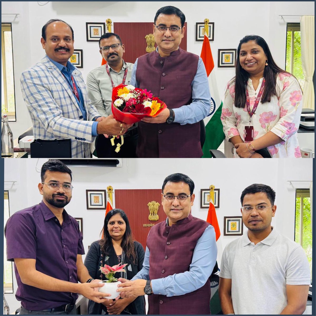 kkyadava's tweet photo. जन्मदिन पर प्राप्त आप सभी की शुभकामनाओं के लिए हार्दिक आभार !🌸
#BirthdayCelebration #HappyBirthday #Birthday #Blessed #Gratitude #Post #CivilServices #KrishnaKumarYadav #PostMasterGeneral #Ahmedabad #Gujarat #IndiaPost https://t.co/Lg0XOLiDWO