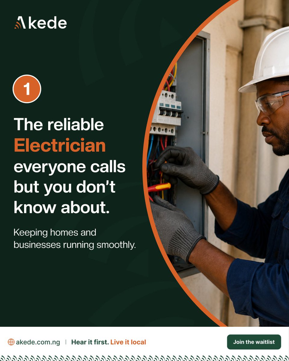 akede_app's tweet photo. These are the people and moments that make a neighbourhood feel like home.
Thatโs where Akede comes in.๐
๐ Join the Akede waitlist today and be among the first to experience a better way to stay connected to your community.
#Akede #communitystories #localbusiness https://t.co/G1gAQzSOoV