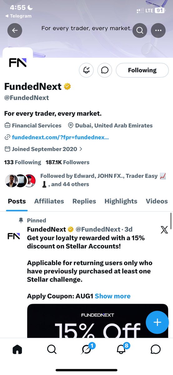 ONLI1FK's tweet photo. @Techriztm @PsychedeliaAcad @1OnlyAce @FundedNext Done https://t.co/G0e6N5BD9M